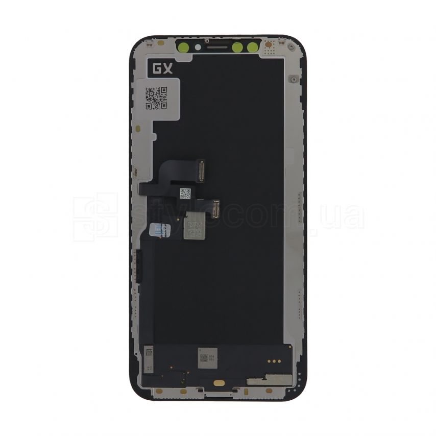 Дисплей (LCD) iPhone XS + тачскрин black (Oled GX/Soft) China Original