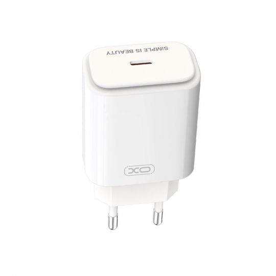 Сетевое зарядное устройство (адаптер) XO L90B PD_20W white