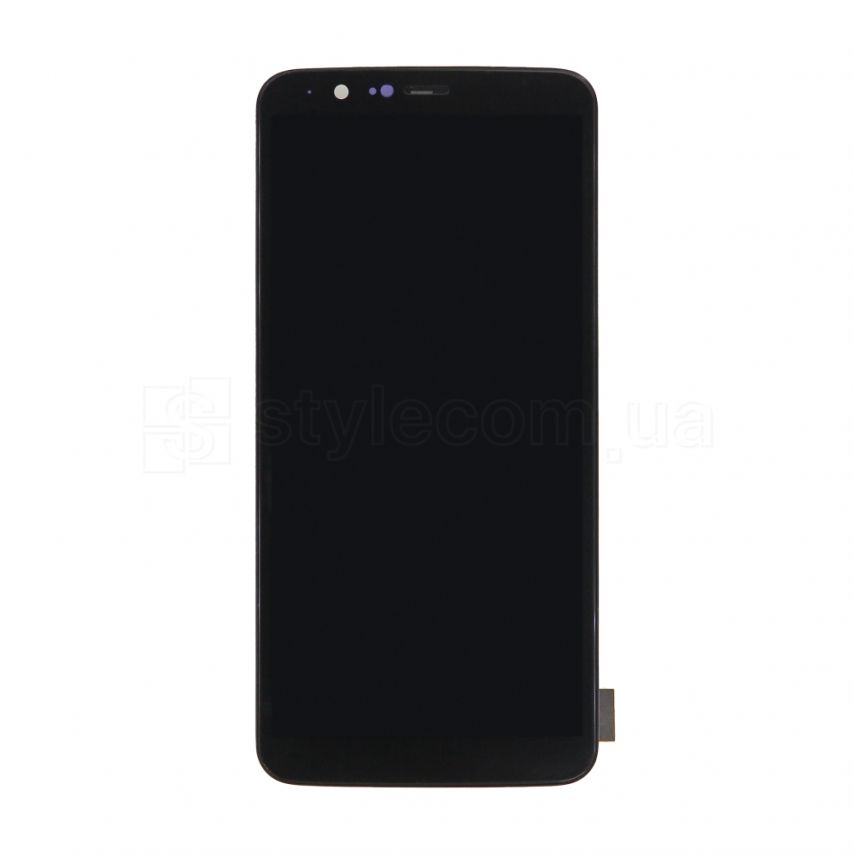 Дисплей (LCD) для OnePlus 5T с тачскрином и рамкой black Hiqh Quality