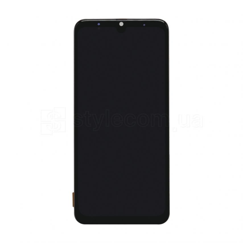 Дисплей (LCD) для Samsung Galaxy A70/A705 (2019) с тачскрином и рамкой black (Oled/короткая матрица) Original Quality