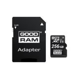 Карта пам'яті Goodram MicroSDXC 256GB Class 10 UHS-I + SD-адаптер (M1AA-2560R12)