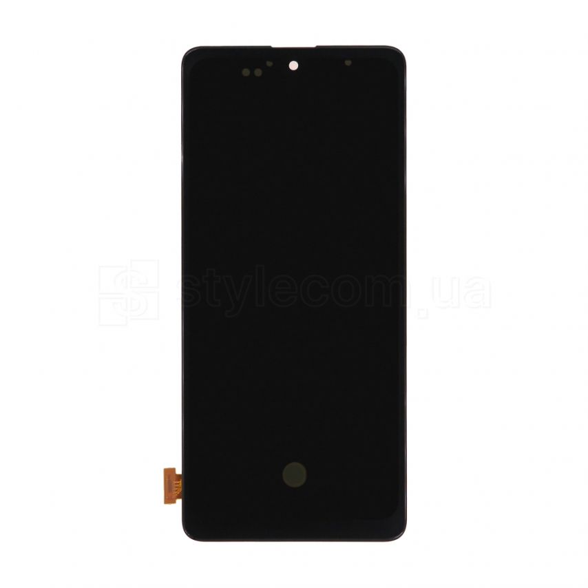 Дисплей (LCD) для Samsung A51/A515 (2019) с тачскрином black (Oled/короткая матрица) Original Quality
