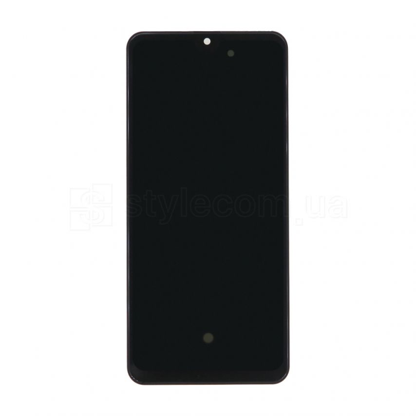 Дисплей (LCD) для Samsung Galaxy A31/A315 (2020) с тачскрином и рамкой black (Oled/короткая матрица) Original Quality