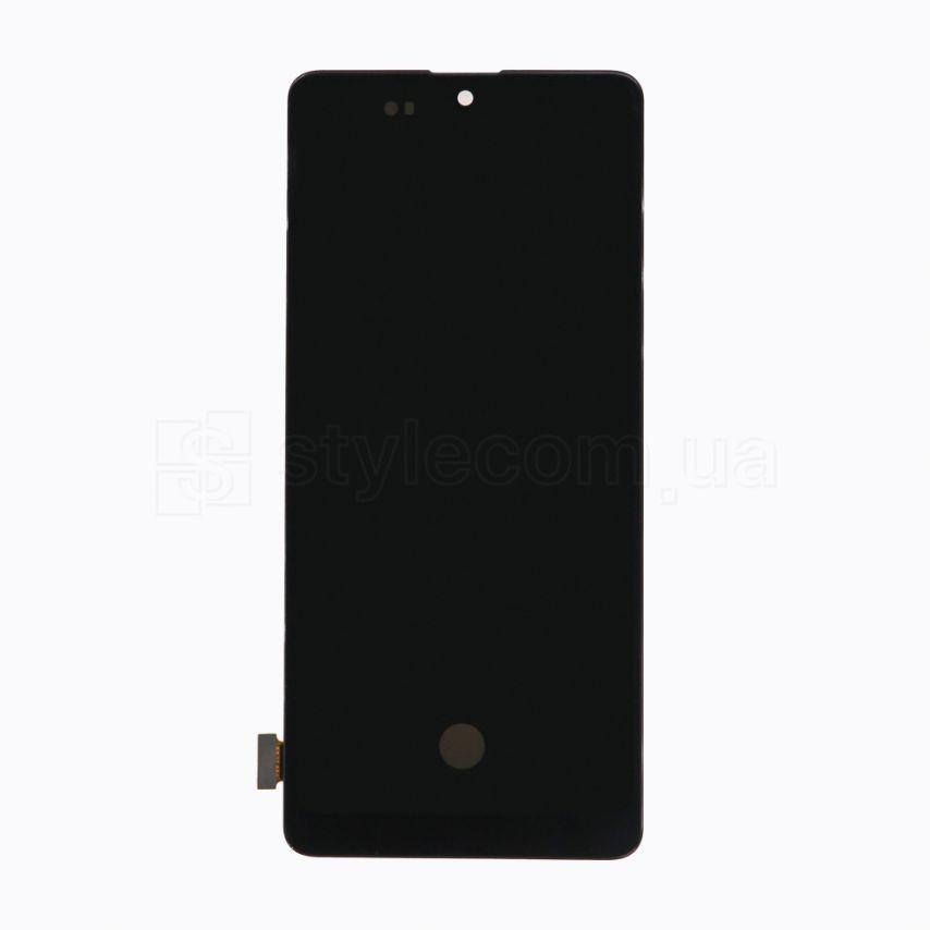 Дисплей (LCD) для Samsung Galaxy A71/A715 (2020) с тачскрином black (Oled/короткая матрица) Original Quality