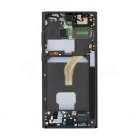 Дисплей (LCD) для Samsung Galaxy S22 Ultra/S908 (2022) с тачскрином и рамкой black Service Original (PN:GH82-27489A) - купить за 12 272.00 грн в Киеве, Украине