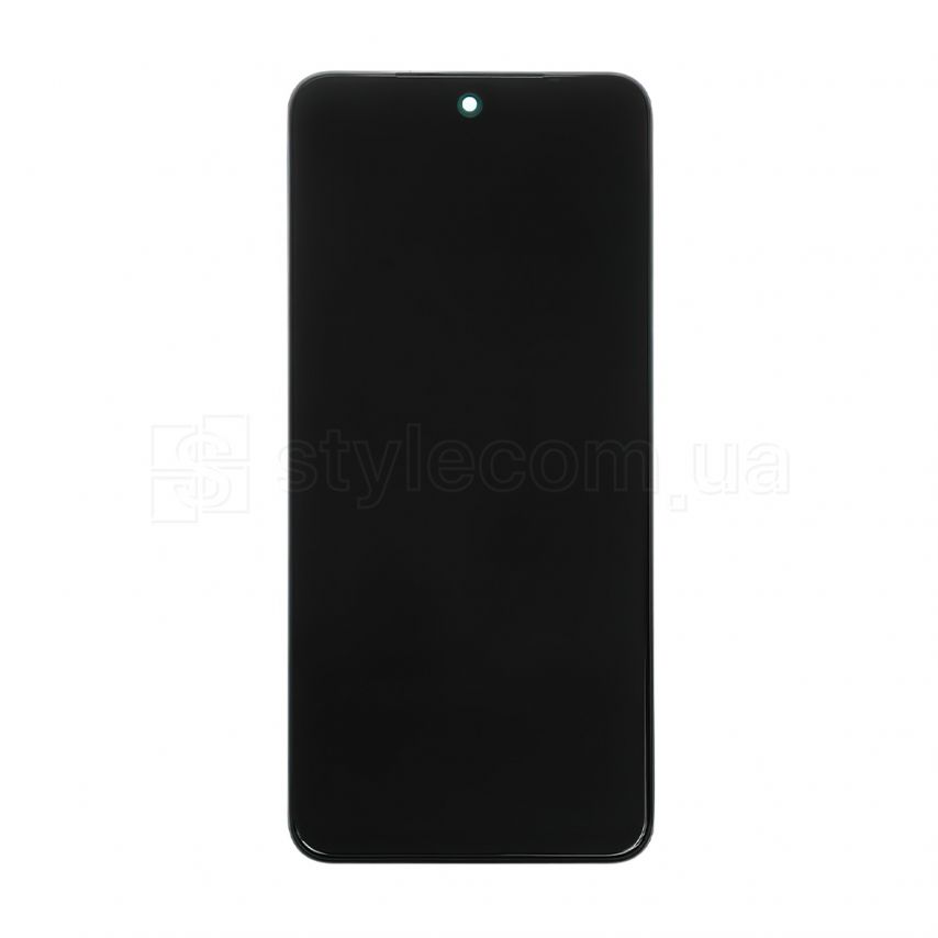 Дисплей (LCD) для Xiaomi Redmi Note 10S, Redmi Note 10 4G з тачскріном та рамкою black Service Original (PN:560002K7BN00)