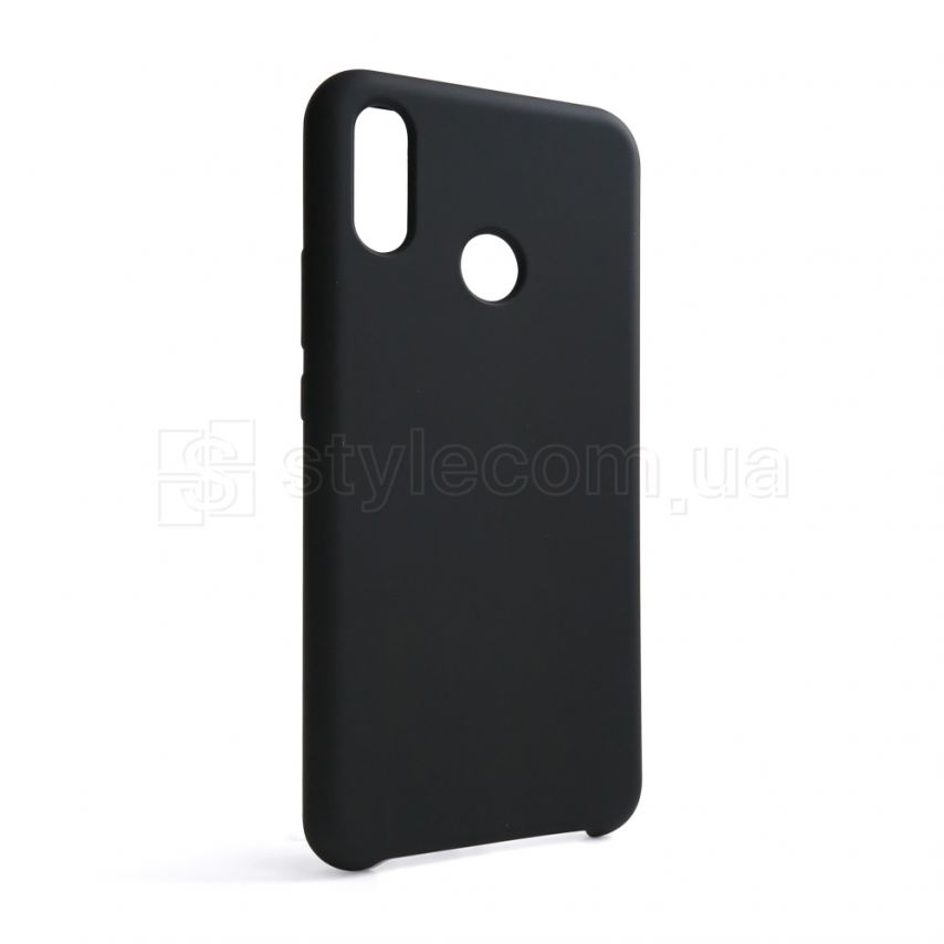 Чохол Full Silicone Case для Huawei P Smart Plus black (18) (без логотипу)