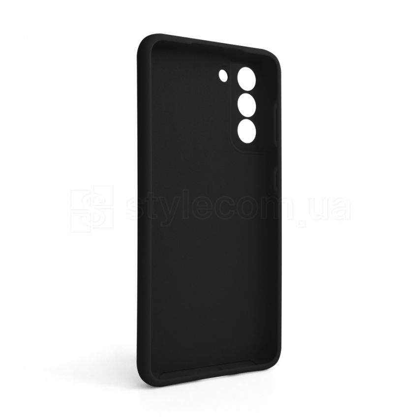 Чехол Full Silicone Case для Samsung Galaxy S21 FE/G990 (2022) black (18) (без логотипа)