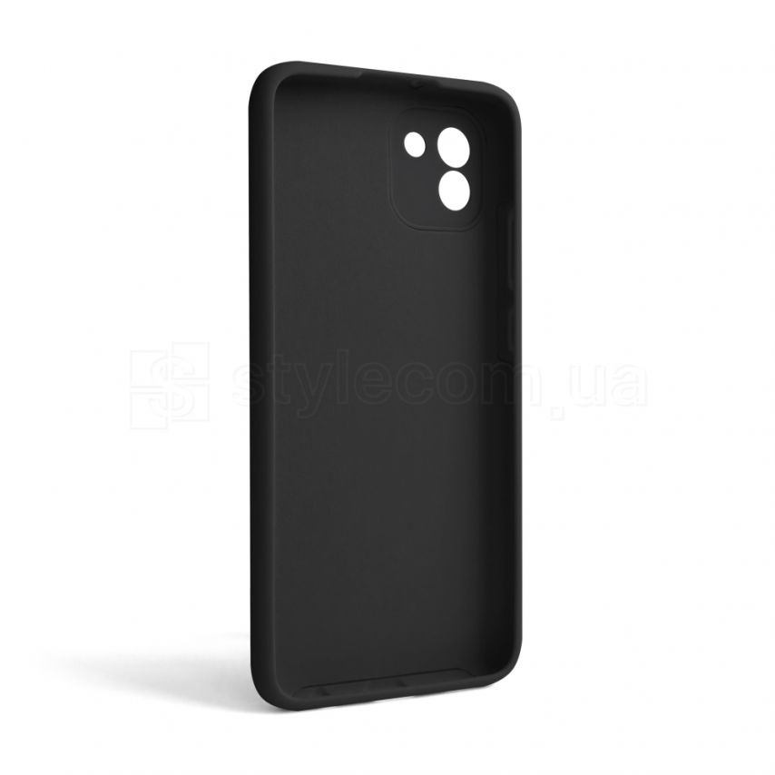 Чехол Full Silicone Case для Samsung Galaxy A03/A035 (2021) black (18) (без логотипа)