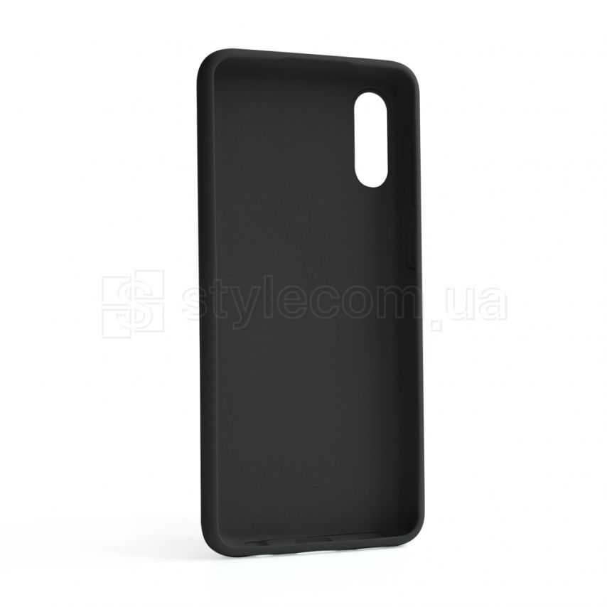 Чехол Full Silicone Case для Samsung Galaxy A02/A022 (2021) black (18) (без логотипа)