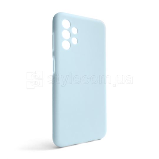 Чехол Full Silicone Case для Samsung Galaxy A13 4G/A135 (2022) light blue (05) (без логотипа)