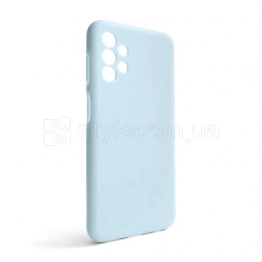 Чехол Full Silicone Case для Samsung Galaxy A13 4G/A135 (2022) light blue (05) (без логотипа)