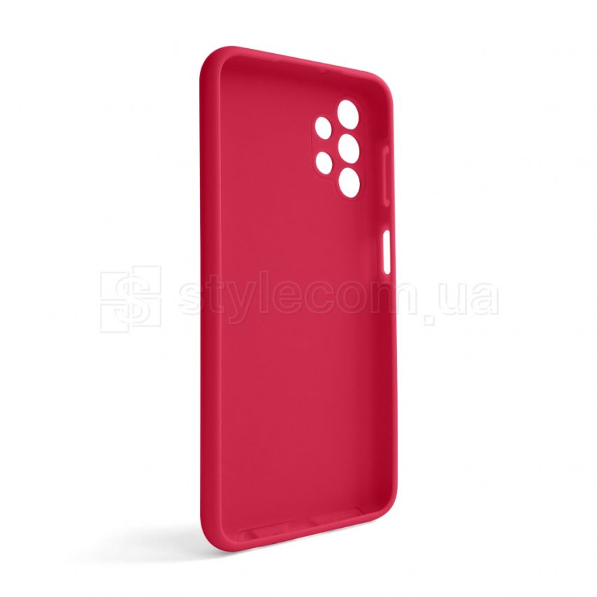 Чехол Full Silicone Case для Samsung Galaxy A13 4G/A135 (2022) rose red (42) (без логотипа)