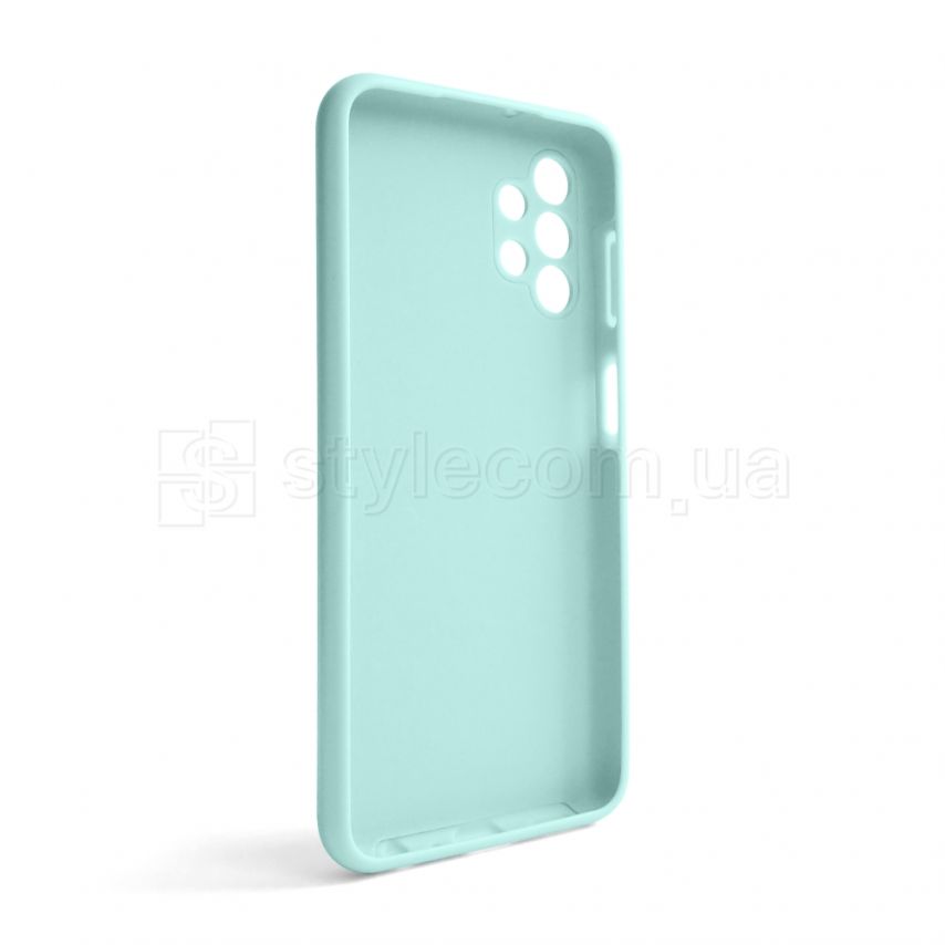 Чехол Full Silicone Case для Samsung Galaxy A13 4G/A135 (2022) turquoise (17) (без логотипа)