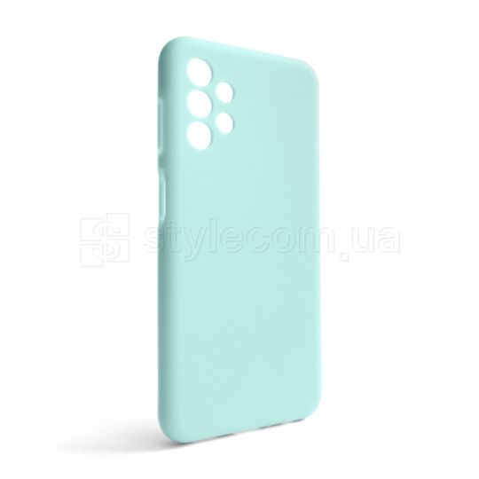 Чехол Full Silicone Case для Samsung Galaxy A13 4G/A135 (2022) turquoise (17) (без логотипа)