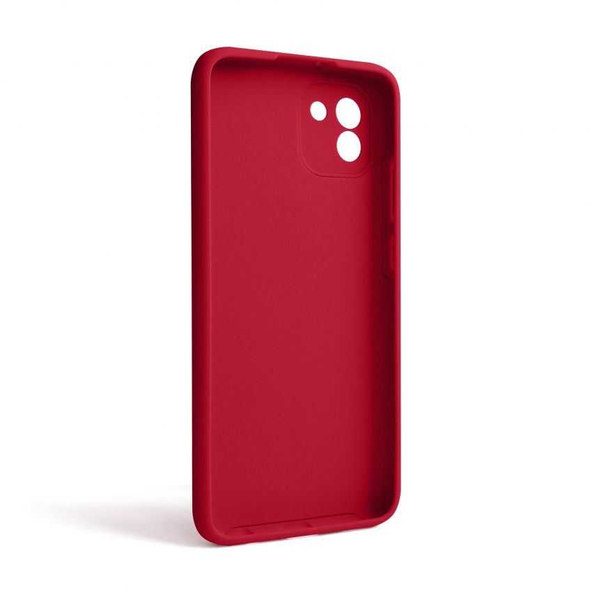 Чохол Full Silicone Case для Samsung Galaxy A03/A035 (2021) fluorescent rose (37) (без логотипу)