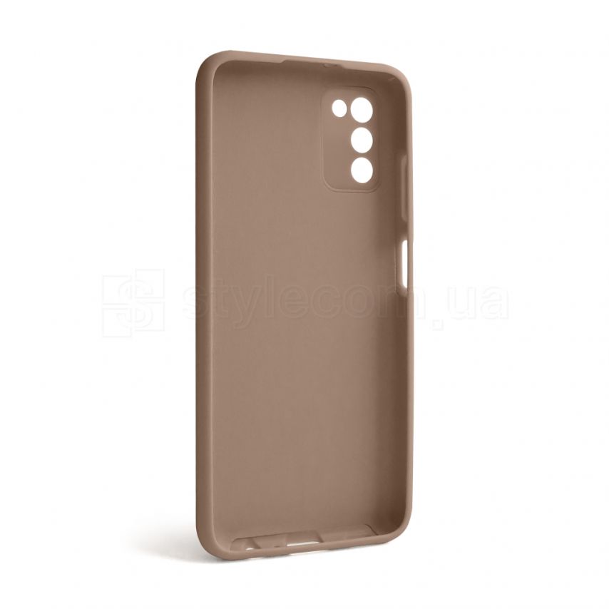 Чехол Full Silicone Case для Samsung Galaxy A03s/A037 (2021) nude (19) (без логотипа)
