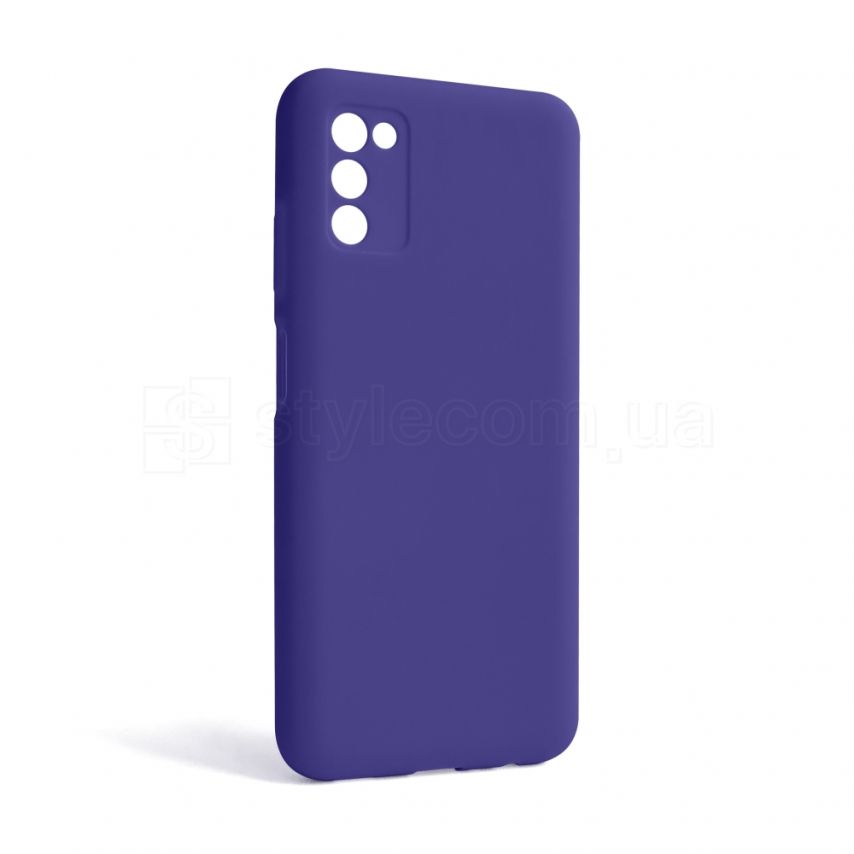 Чохол Full Silicone Case для Samsung Galaxy A03s/A037 (2021) violet (36) (без логотипу)