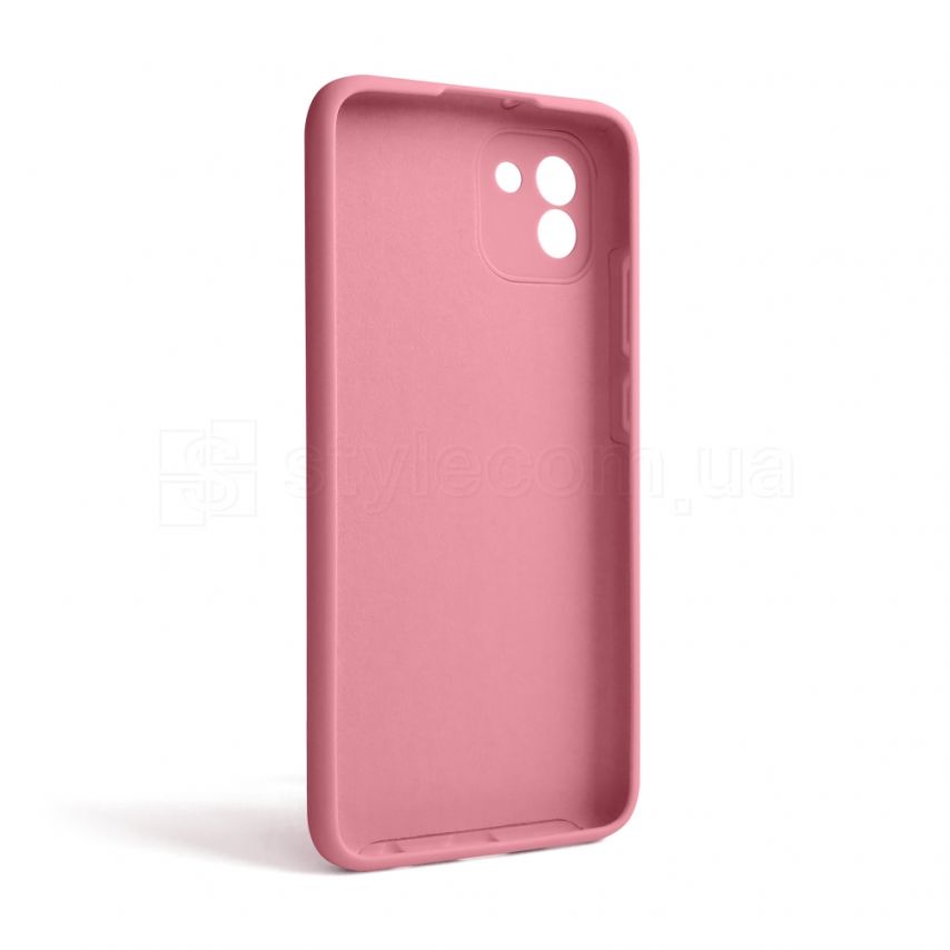Чехол Full Silicone Case для Samsung Galaxy A03/A035 (2021) light pink (12) (без логотипа)