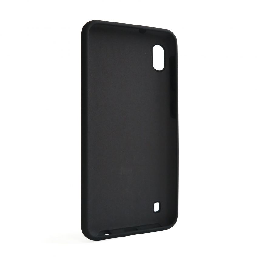 Чохол Full Silicone Case для Samsung Galaxy A10/A105 (2019) black (18) (без логотипу)