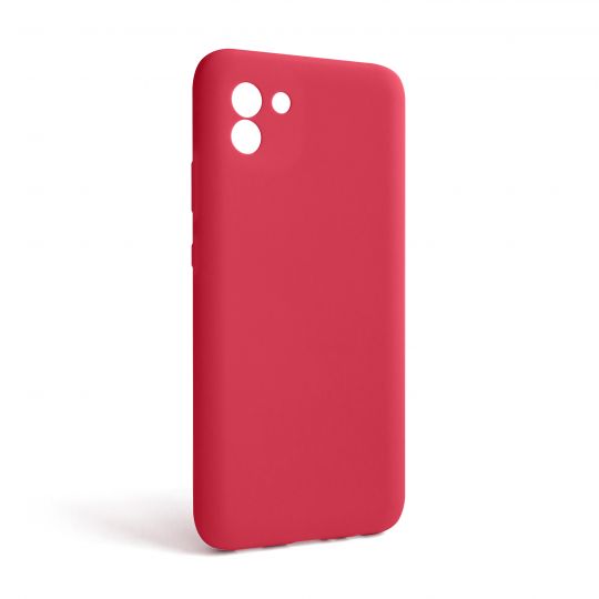 Чохол Full Silicone Case для Samsung Galaxy A03/A035 (2021) rose red (42) (без логотипу) - купити за 310.10 грн у Києві, Україні