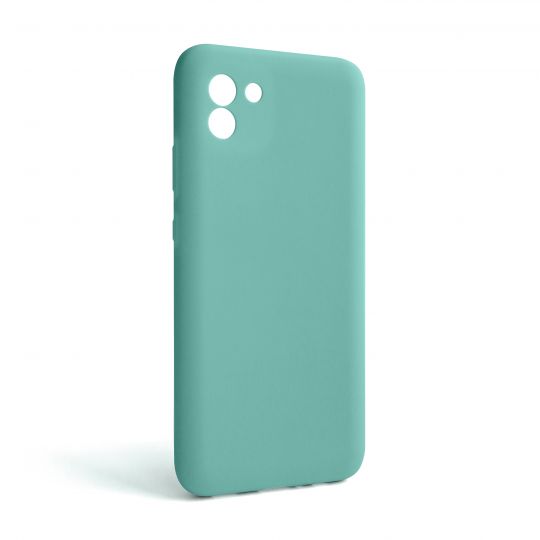 Чехол Full Silicone Case для Samsung Galaxy A03/A035 (2021) turquoise (17) (без логотипа) - купить за 310.10 грн в Киеве, Украине