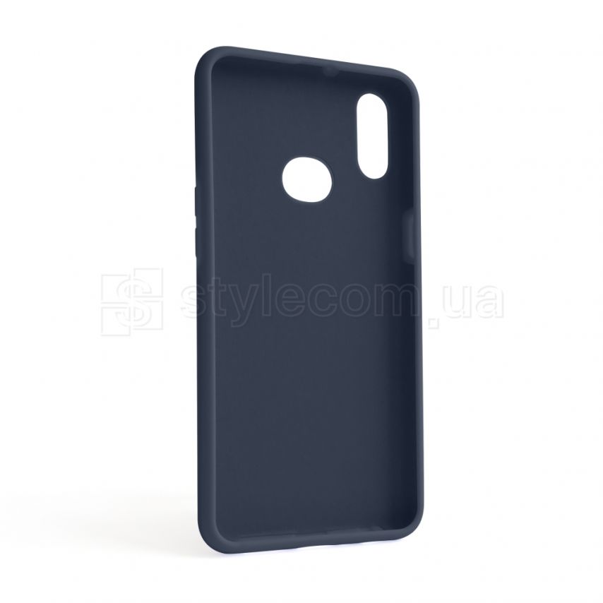 Чехол Full Silicone Case для Samsung Galaxy A10s/A107 (2019) dark blue (08) (без логотипа)