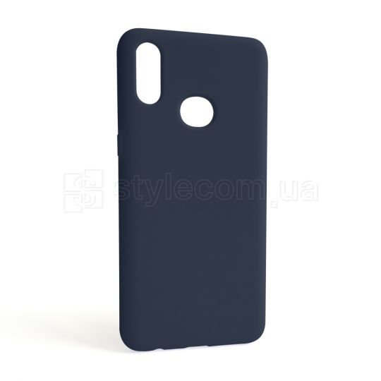 Чехол Full Silicone Case для Samsung Galaxy A10s/A107 (2019) dark blue (08) (без логотипа)