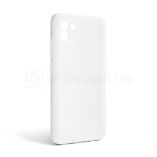 Чохол Full Silicone Case для Samsung Galaxy A03/A035 (2021) white (09) (без логотипу) - купити за 280.00 грн у Києві, Україні