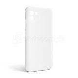 Чехол Full Silicone Case для Samsung Galaxy A03/A035 (2021) white (09) (без логотипа)