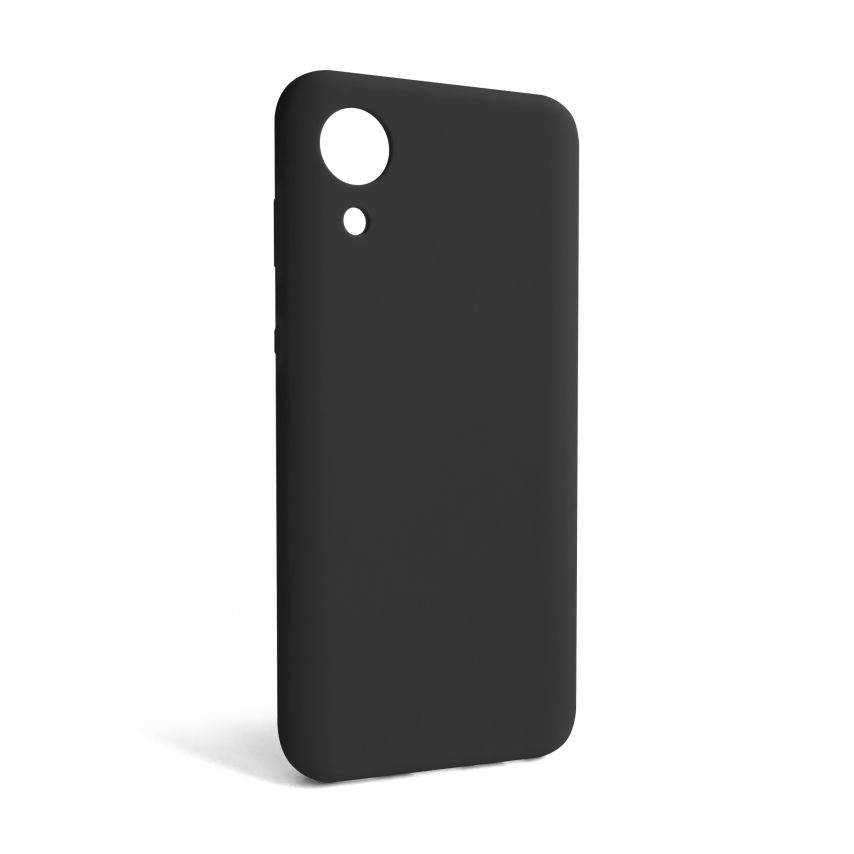 Чехол Full Silicone Case для Samsung Galaxy A03 Core/A032 (2021) black (18) (без логотипа)