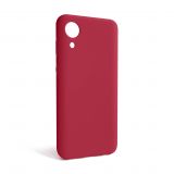 Чохол Full Silicone Case для Samsung Galaxy A03 Core/A032 (2021) fluorescent rose (37) (без логотипу)