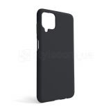 Чехол Full Silicone Case для Samsung Galaxy A12/A125 (2020), А12/А127 (2021) black (18) (без логотипа)