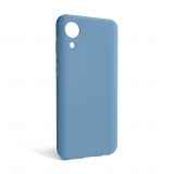 Чехол Full Silicone Case для Samsung Galaxy A03 Core/A032 (2021) light blue (05) (без логотипа)