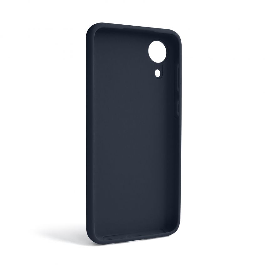 Чохол Full Silicone Case для Samsung Galaxy A03 Core/A032 (2021) dark blue (08) (без логотипу)