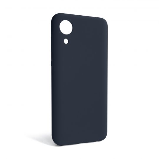 Чехол Full Silicone Case для Samsung Galaxy A03 Core/A032 (2021) dark blue (08) (без логотипа) - купить за 310.10 грн в Киеве, Украине