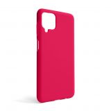 Чохол Full Silicone Case для Samsung Galaxy A12/A125 (2020), А12/А127 (2021) fluorescent rose (37) (без логотипу)