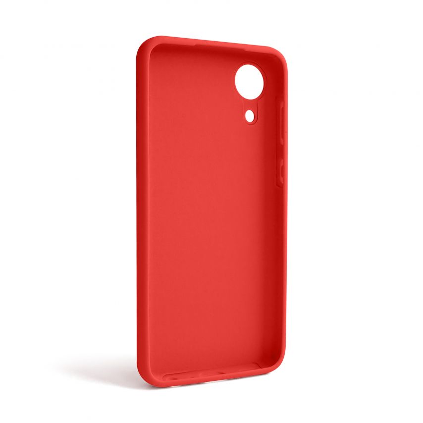 Чехол Full Silicone Case для Samsung Galaxy A03 Core/A032 (2021) red (14) (без логотипа)