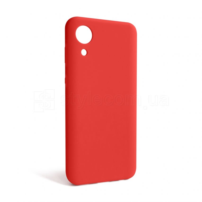 Чехол Full Silicone Case для Samsung Galaxy A03 Core/A032 (2021) red (14) (без логотипа)