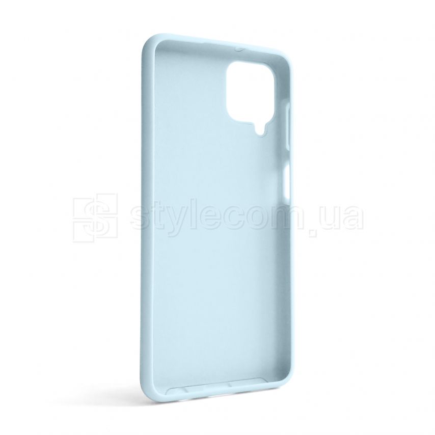 Чохол Full Silicone Case для Samsung Galaxy A12/A125 (2020), А12/А127 (2021) light blue (05) (без логотипу)