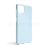Чохол Full Silicone Case для Samsung Galaxy A12/A125 (2020), А12/А127 (2021) light blue (05) (без логотипу) - купити за 280.00 грн у Києві, Україні