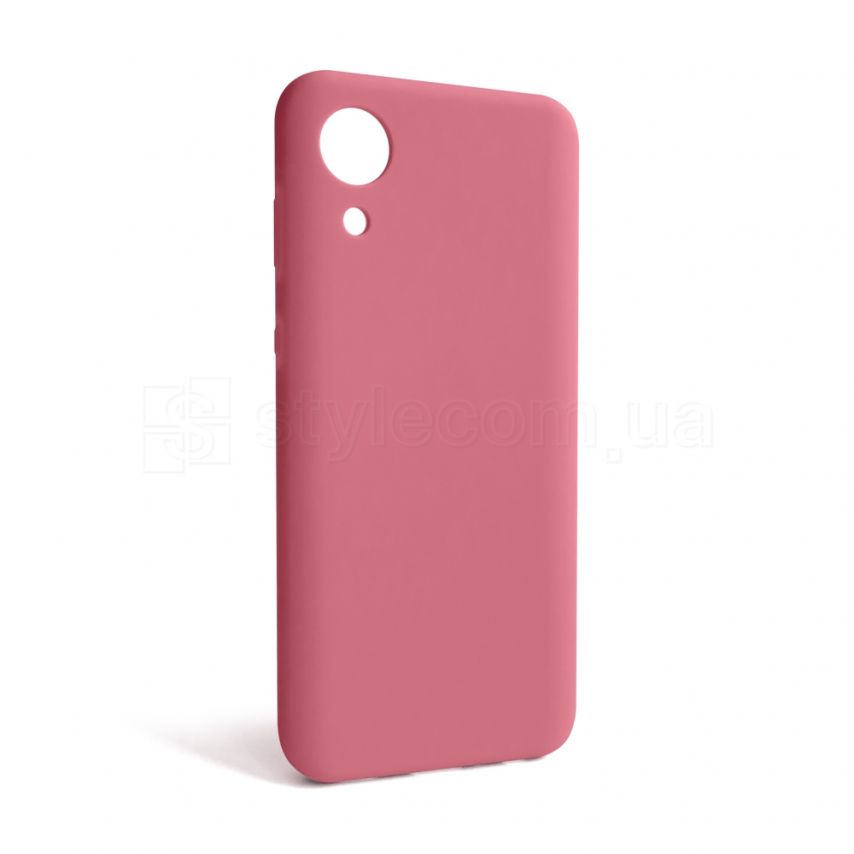 Чехол Full Silicone Case для Samsung Galaxy A03 Core/A032 (2021) light pink (12) (без логотипа)