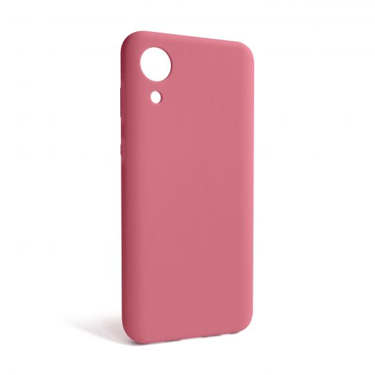 Чохол Full Silicone Case для Samsung Galaxy A03 Core/A032 (2021) light pink (12) (без логотипу) - купити за 310.10 грн у Києві, Україні