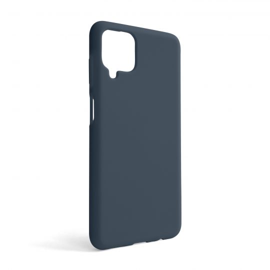 Чохол Full Silicone Case для Samsung Galaxy A12/A125 (2020), А12/А127 (2021) dark blue (08) (без логотипу) - купити за 310.10 грн у Києві, Україні
