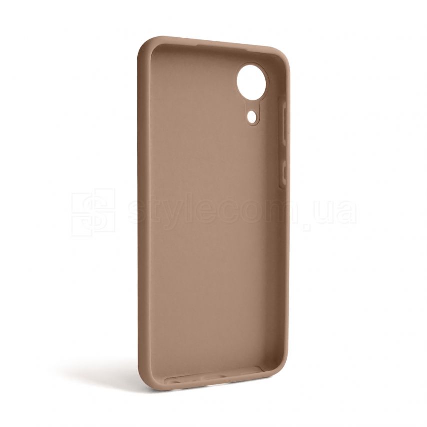 Чехол Full Silicone Case для Samsung Galaxy A03 Core/A032 (2021) nude (19) (без логотипа)
