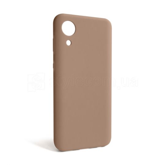 Чехол Full Silicone Case для Samsung Galaxy A03 Core/A032 (2021) nude (19) (без логотипа)