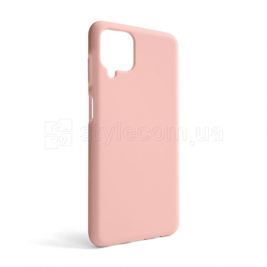 Чехол Full Silicone Case для Samsung Galaxy A12/A125 (2020), А12/А127 (2021) light pink (12) (без логотипа)