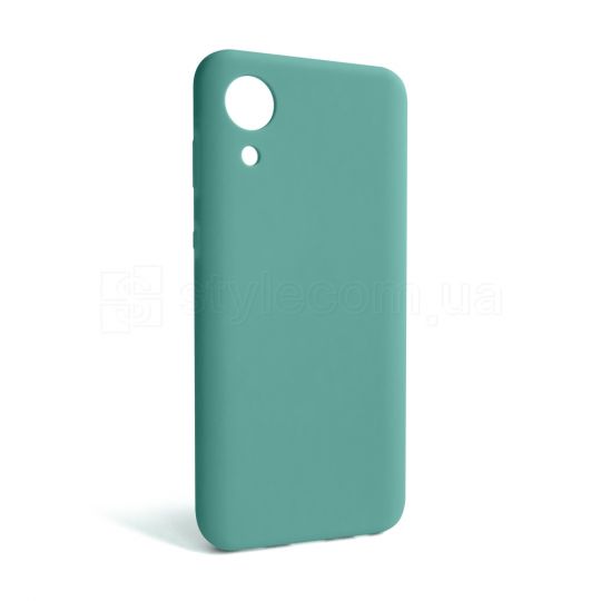 Чехол Full Silicone Case для Samsung Galaxy A03 Core/A032 (2021) turquoise (17) (без логотипа)