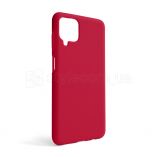 Чехол Full Silicone Case для Samsung Galaxy A12/A125 (2020), А12/А127 (2021) rose red (42) (без логотипа) - купить за 280.00 грн в Киеве, Украине