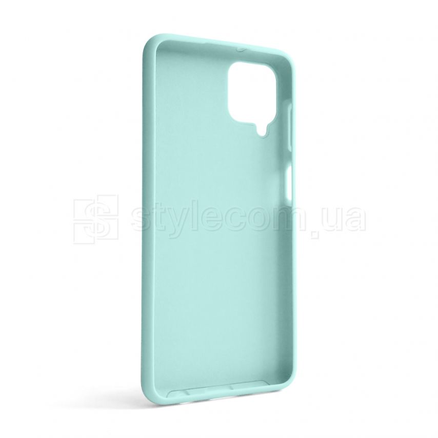 Чехол Full Silicone Case для Samsung Galaxy A12/A125 (2020), А12/А127 (2021) turquoise (17) (без логотипа)